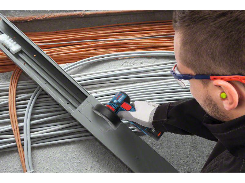 Bosch Professional Winkelschleifer GWS 12 V-76 V-EC Kit 12-Volt-Akku-Winkelschleifer Kit