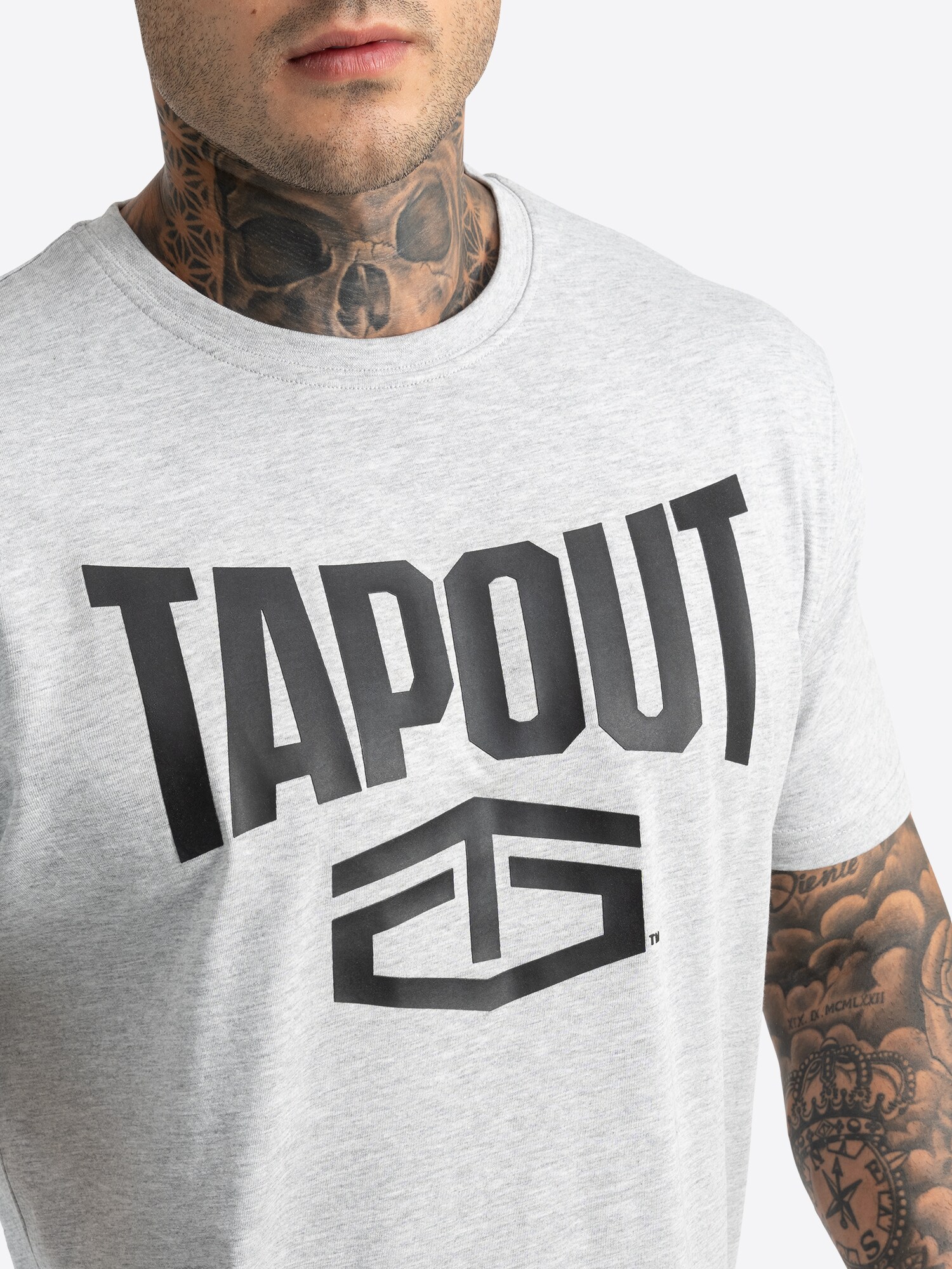Tapout Herren T-Shirt normale Passform ACTIVE BASIC TEE