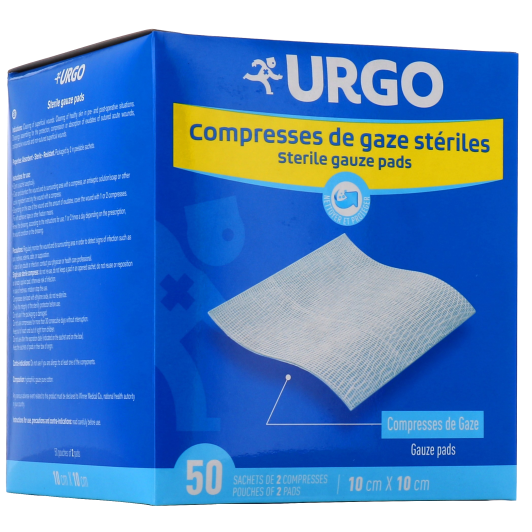 Compresses de gaze stériles Urgo