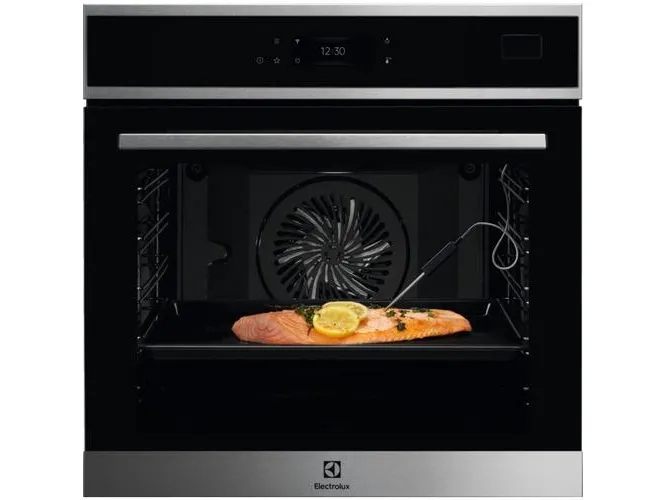 Electrolux EOB8S39WX, Medium, 70 L, Grill, Ovn, Hurtig, Surround, 2 hylder, Damp, Sort