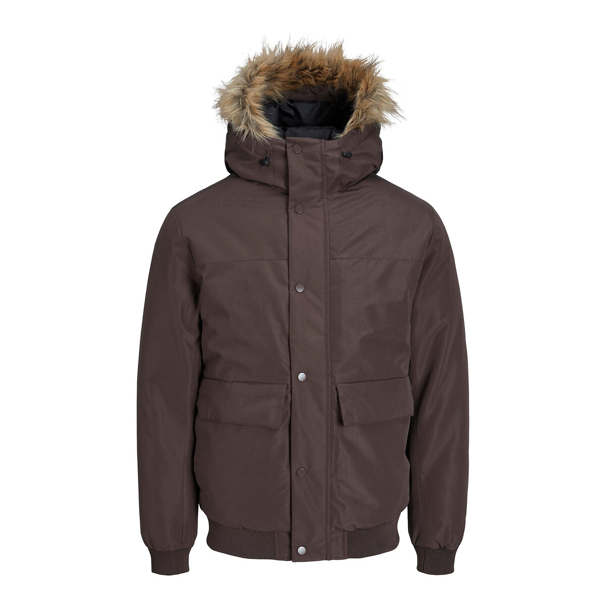 JACK & JONES<br>Casaco com capuz de pele sintética Jjchamp