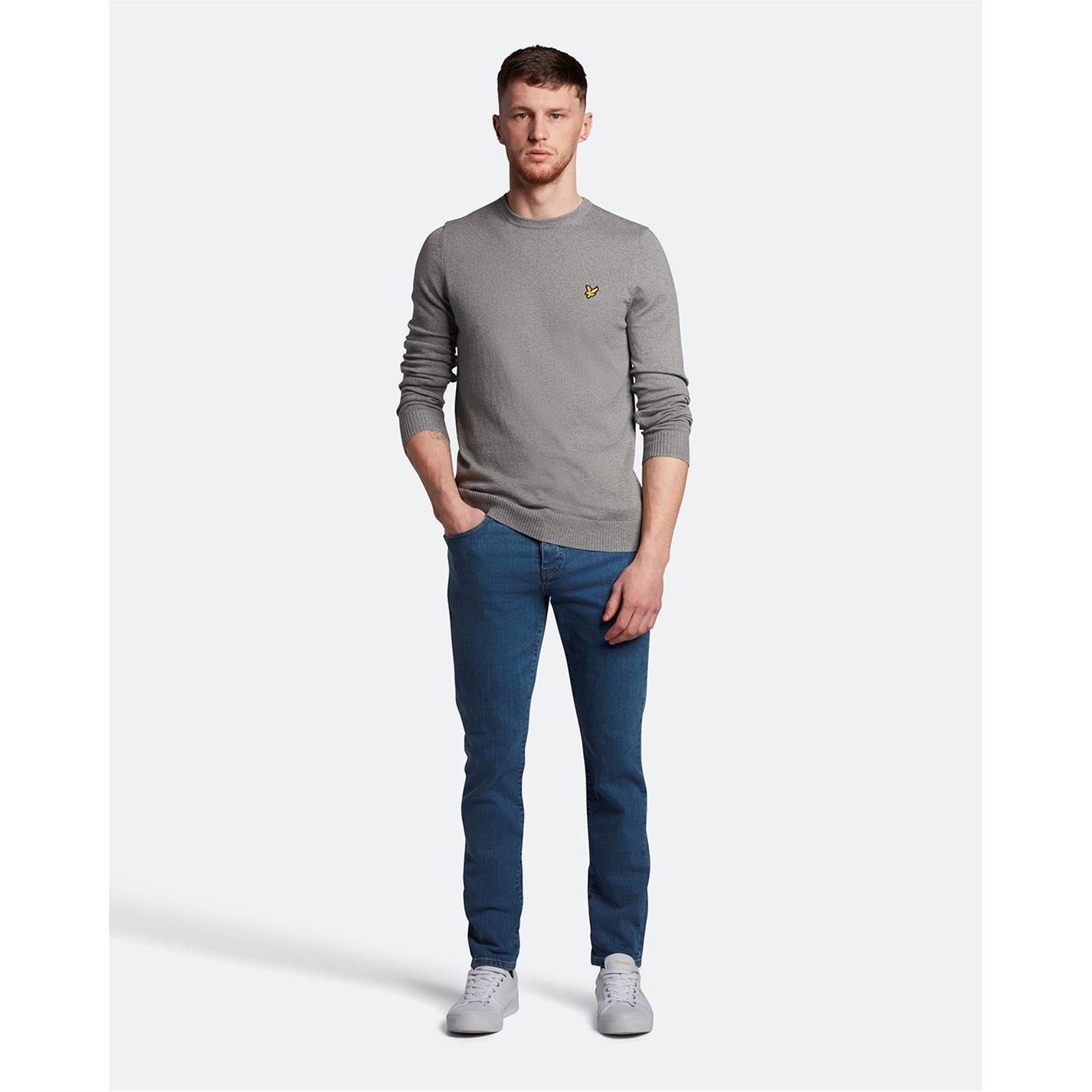 Lyle and Scott Merino Crew Knit Sweater