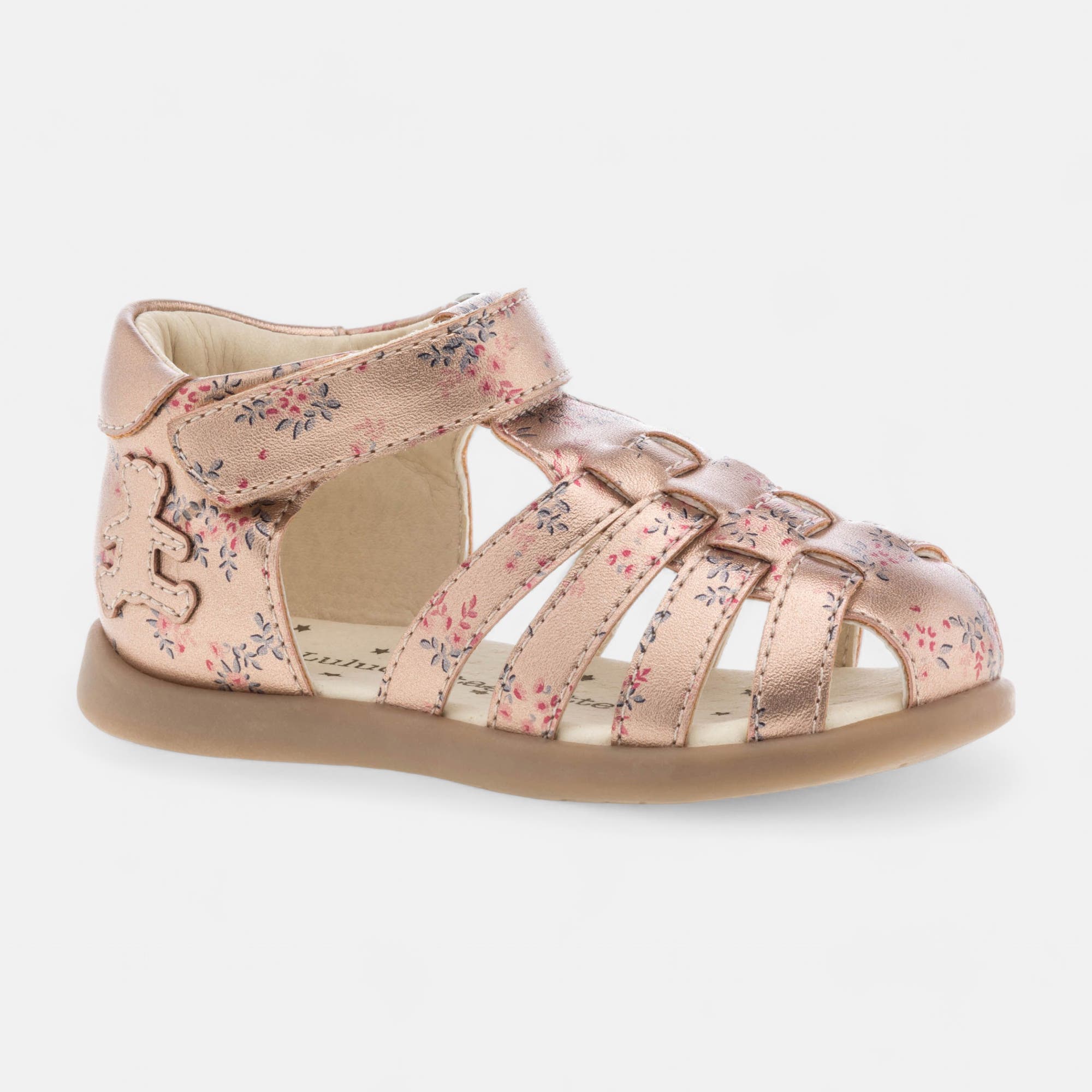 Nu-pieds Bébé fille or