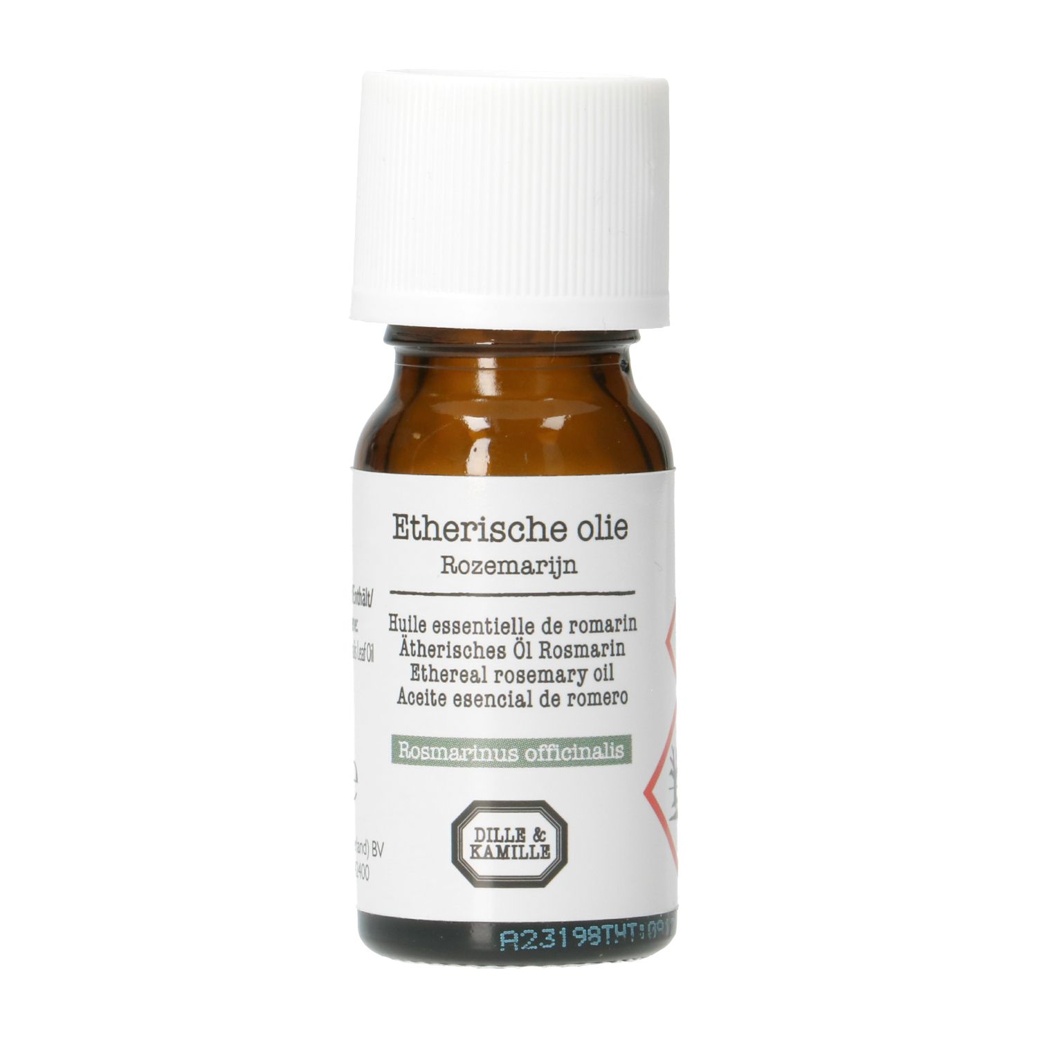 Geurolie, rozemarijn, biologisch, etherische olie, 10 ml