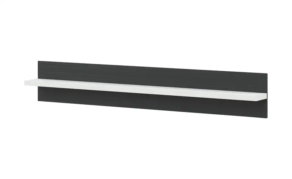 Wandboard Toulon Graphit, Weiß 200 cm
