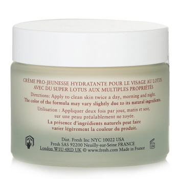 Fresh Lotus Youth Preserve Hidratante  50ml/1.6oz