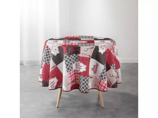 Nappe Ronde Imprimée 