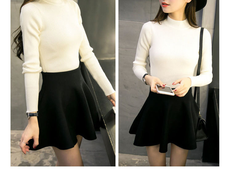 Happo - Mock-neck trui