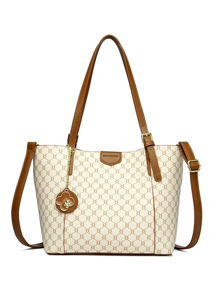 Mayanne - Tas van kunstleer met patroon
