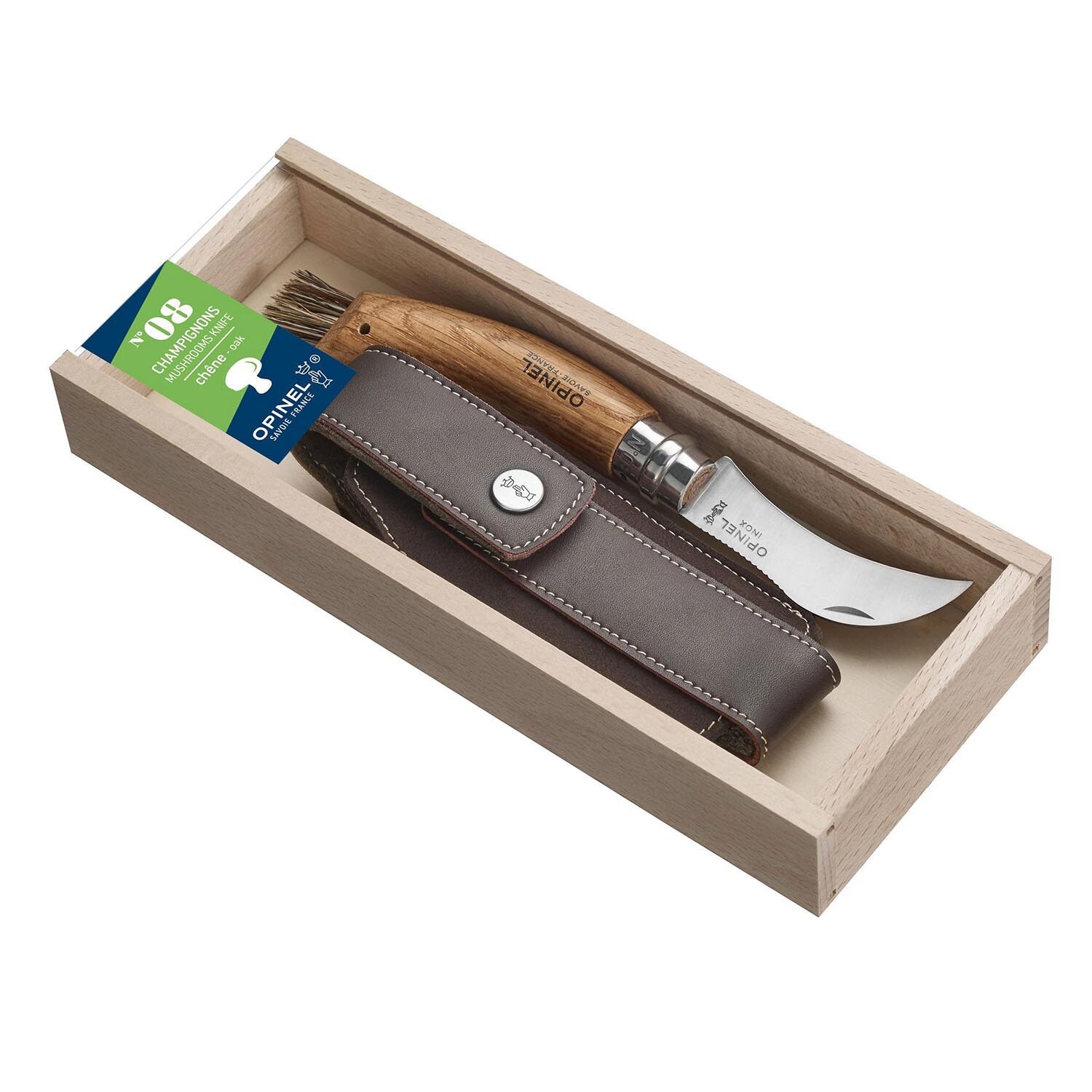 Opinel Mushroom Knife Sheath w/Gift Box Opinel