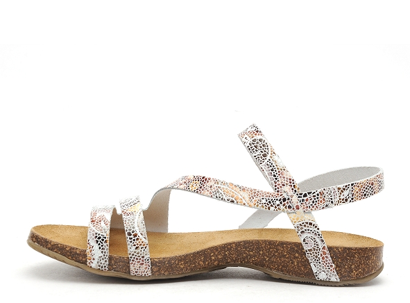 Spike nu pieds plats femme 143 blanc