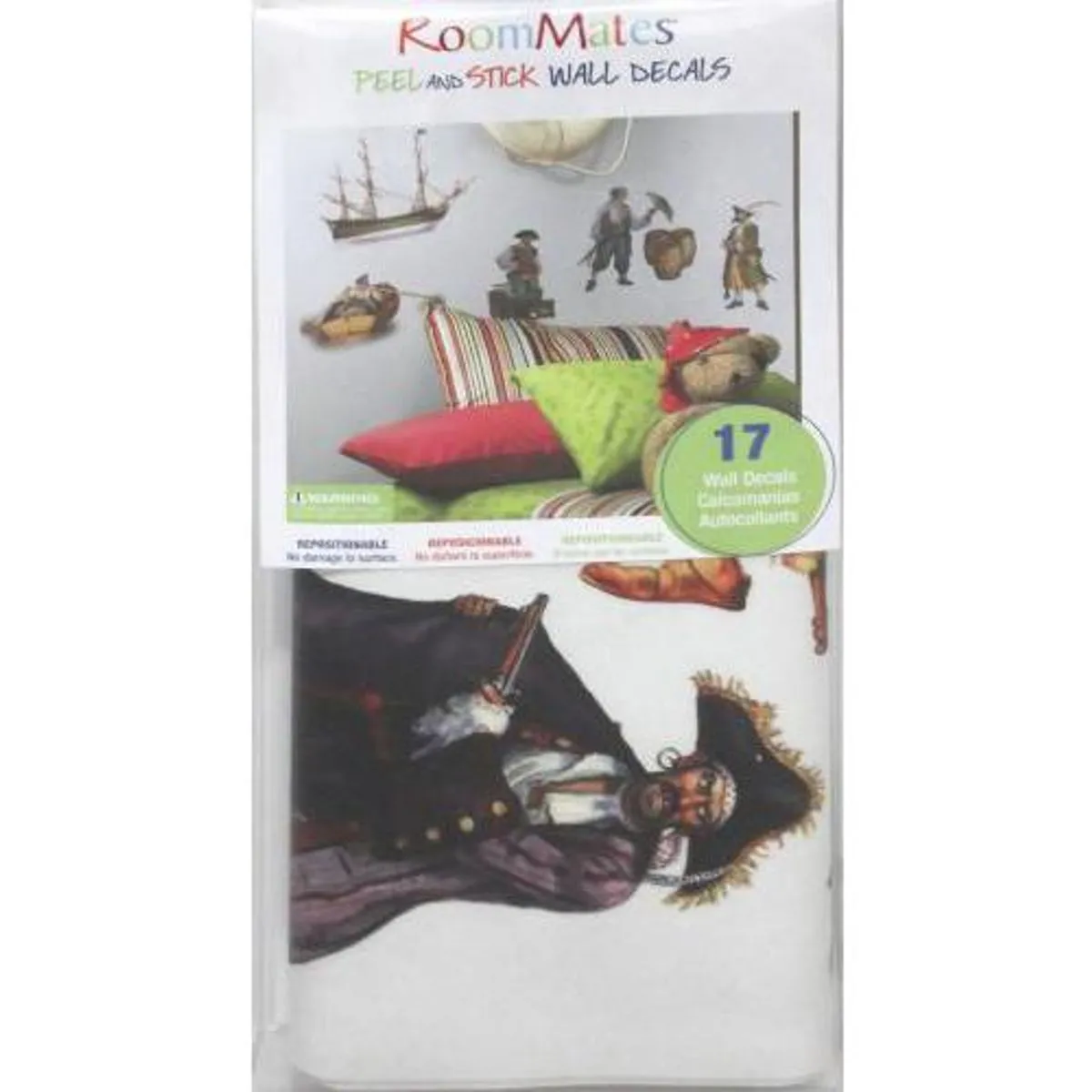 TheDecoFactory Stickers Pirates