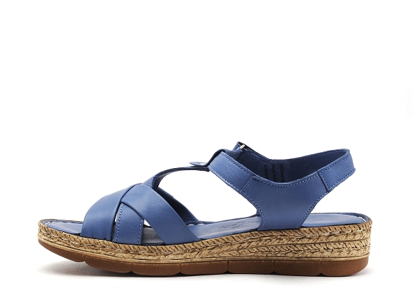 Andrea conti nu pieds plats femme 1889615 bleu