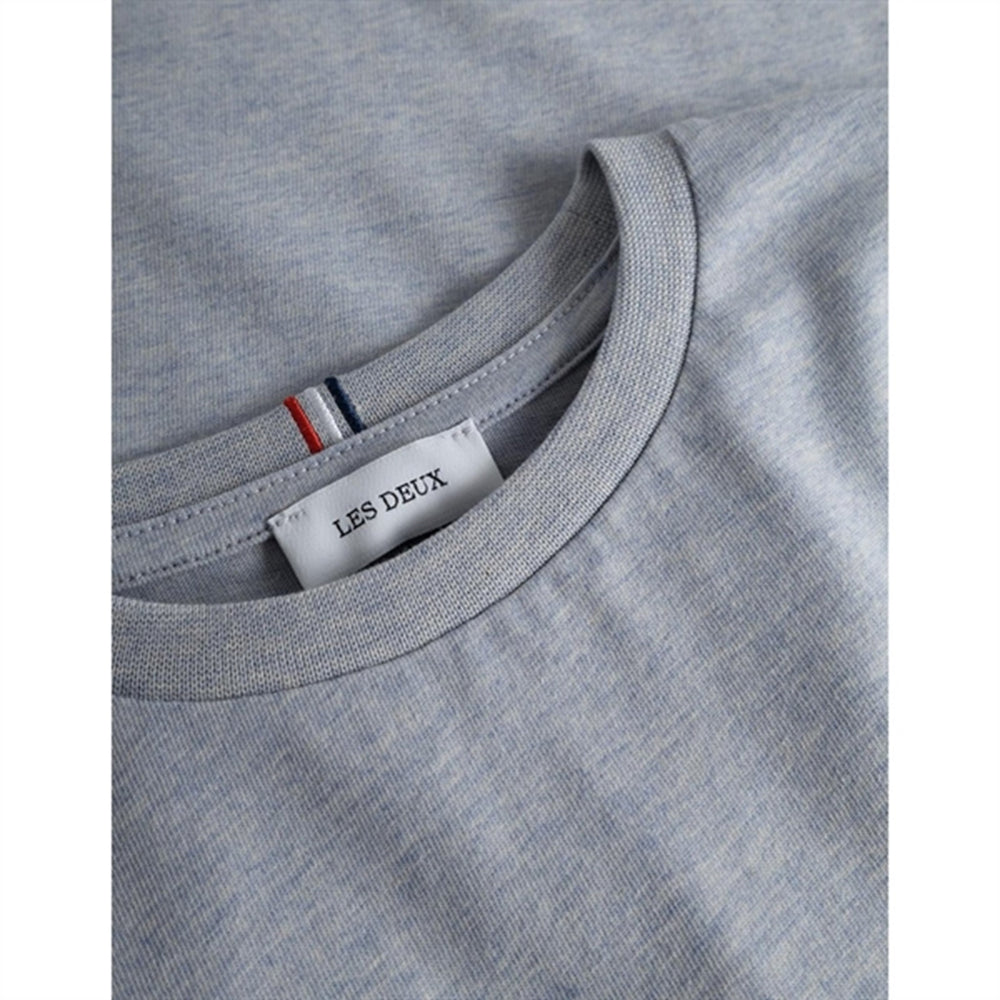 Summer Sky Melange/Orange Nørregaard T-Shirt
