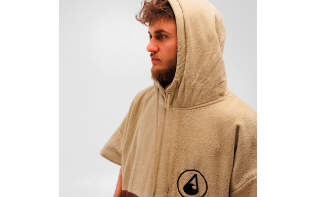 Wave Hawaii Cotton Velours Leevs Unisex Poncho