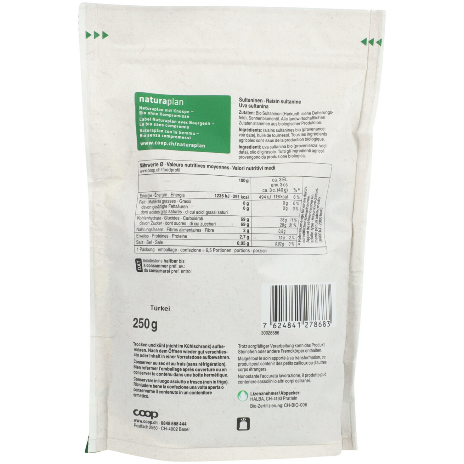 Naturaplan Bio Sultaninen