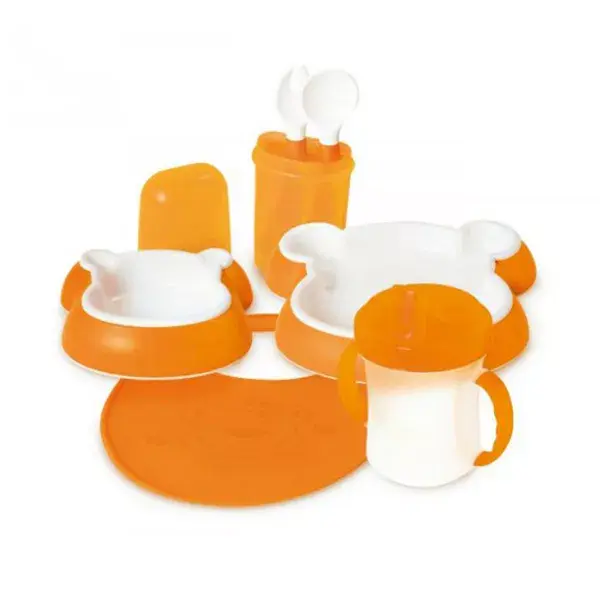 dBb Remond Orange Bear Meal Ensemble