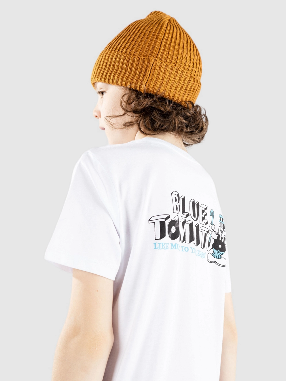 Blue Tomato Like Musik Kids T-Shirt white
