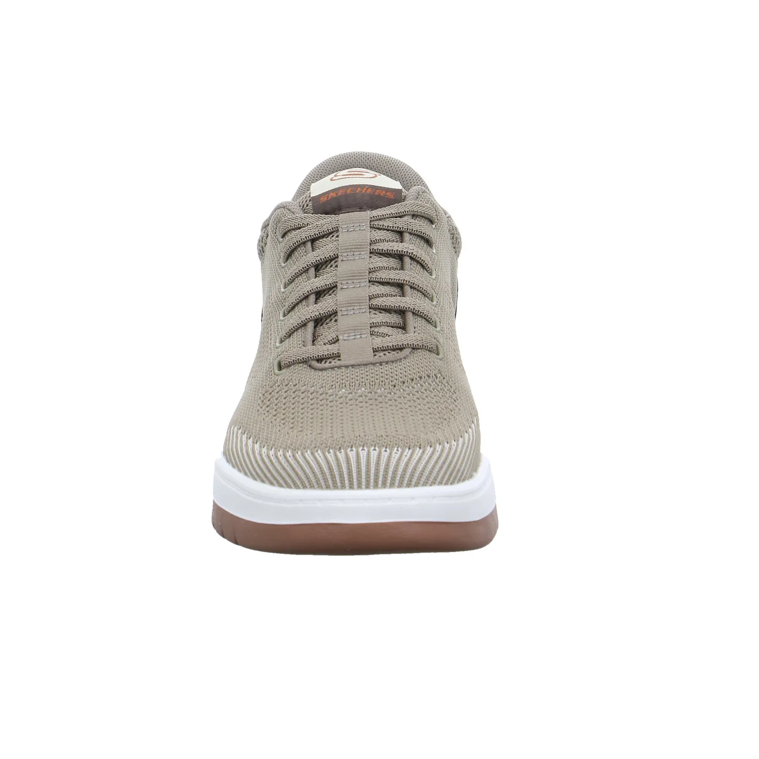 SKECHERS Halbschuhe Sneaker Stoff Beige Synthetik