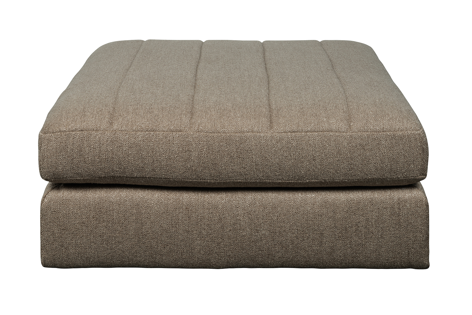 Big Band pall Tekstil Marilyn beige med CM komfort og dekor søm