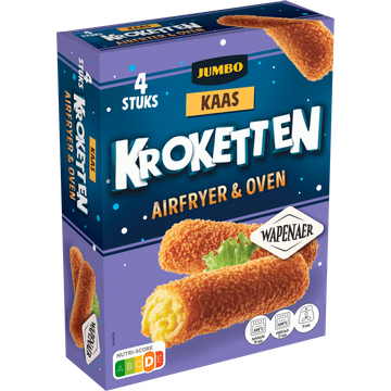 Jumbo Kaas Kroketten Airfryer & Oven Wapenaer 4 Stuks