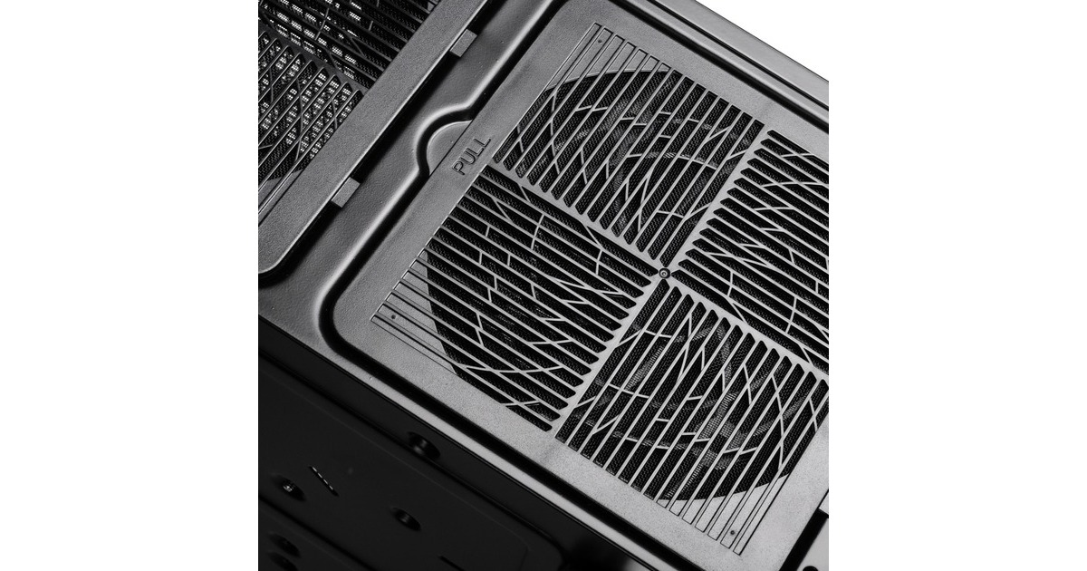 SilverStoneSST-GD09B-C HTPC behuizing  (Zwart | 1x USB-A | 1x USB-C)