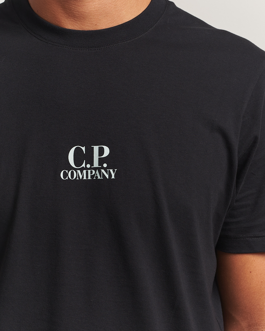 C.P. Company Jersey Back Logo T-Shirt Black