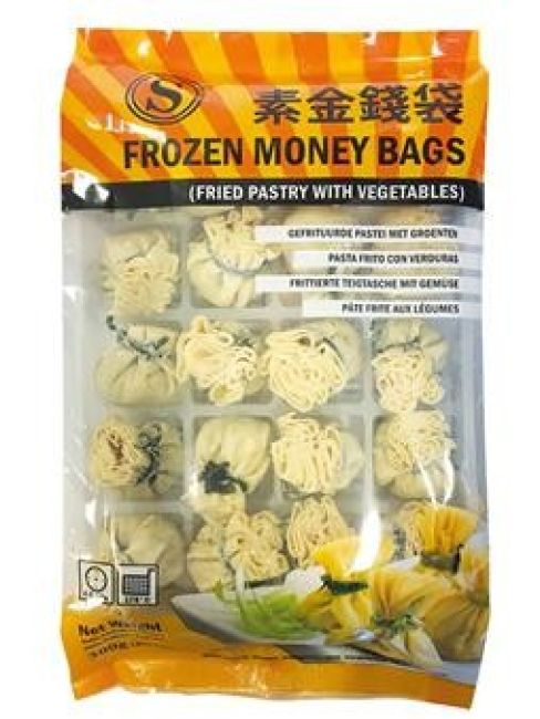 Tsing Tao Bevroren 'Goudzakjes' met Groente (Gebakken Deeg met Groenten) 20x15g