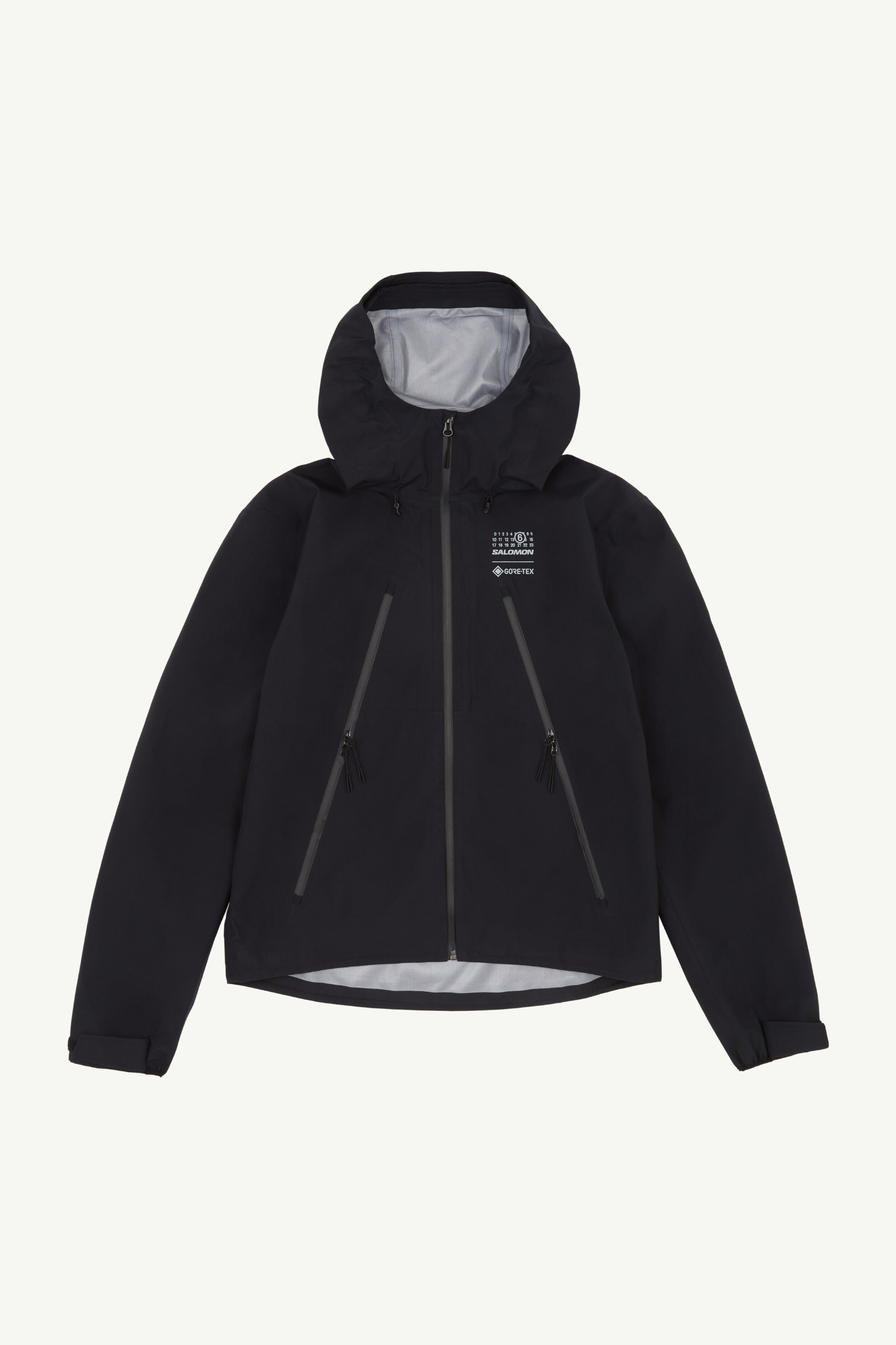 Coupe-vent à capuche GORE-TEX MM6 x Salomon Noir