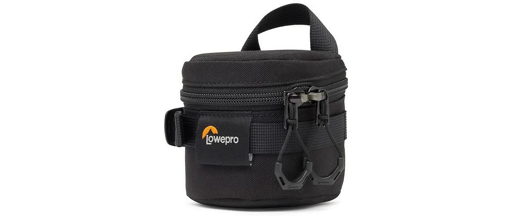 Objektivtasche ProTactic LCS 8 x 8 IIIGepolsterte Tasche mit Zurrgurt für Objektive bis zu 8 cm Durchmesser und 8 cm Länge