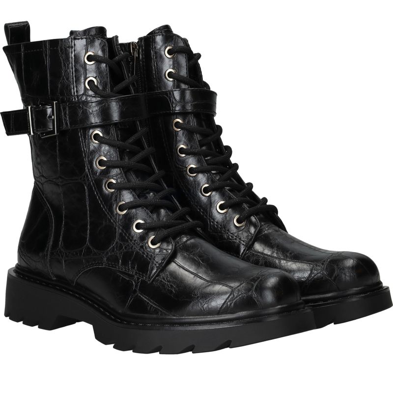 Tamaris Veterboots Zwart Dames