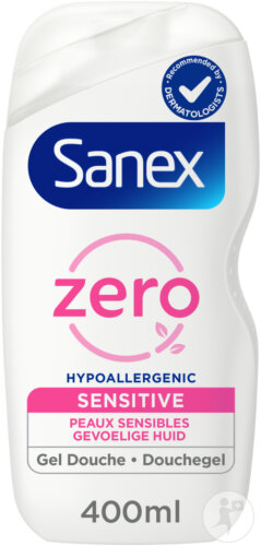 Sanex Zero% Gel Douche Peaux Sensibles Flacon 400ml