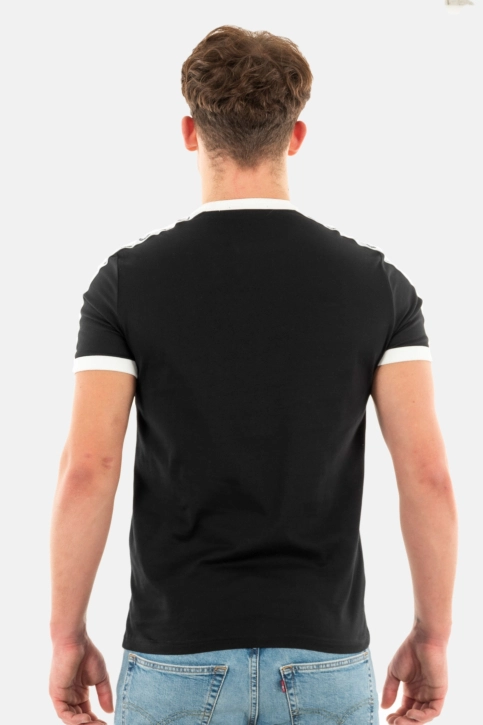 Tee shirt fred perry taped ringer 102 black