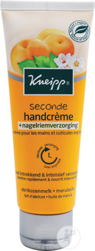 Kneipp Crème Pour Les Mains Et Cuticules Express Lait D‘Abricot Et Huile De Marula Tube 75ml