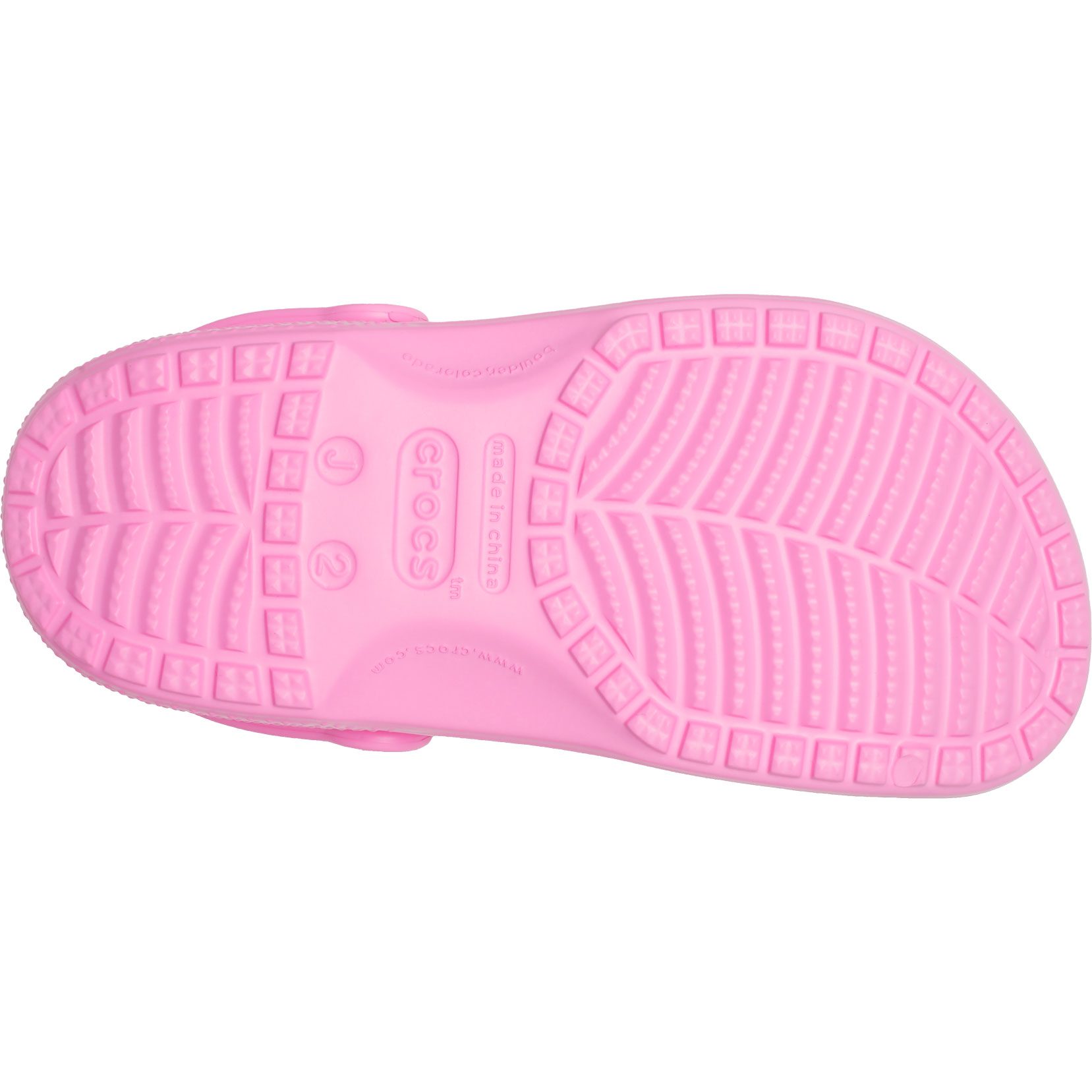 Crocs Classic Clog Sandalen Kinder taffy pink