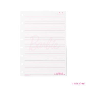 Folhas Pautadas A5 90g Barbie™ Pink para Caderno Inteligente