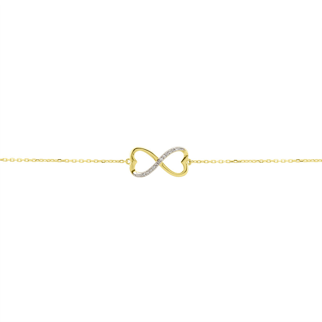 Bracelet Irmela Or Jaune Diamant