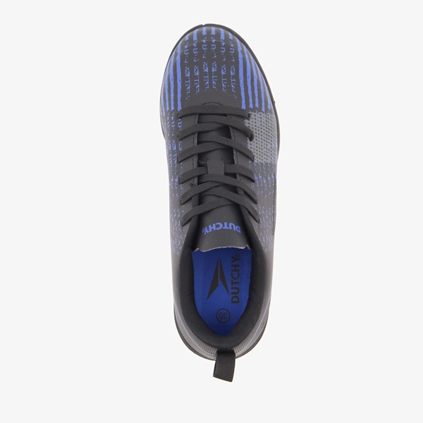 Dutchy Sprint kinder zaalschoenen IC zwart/blauw
