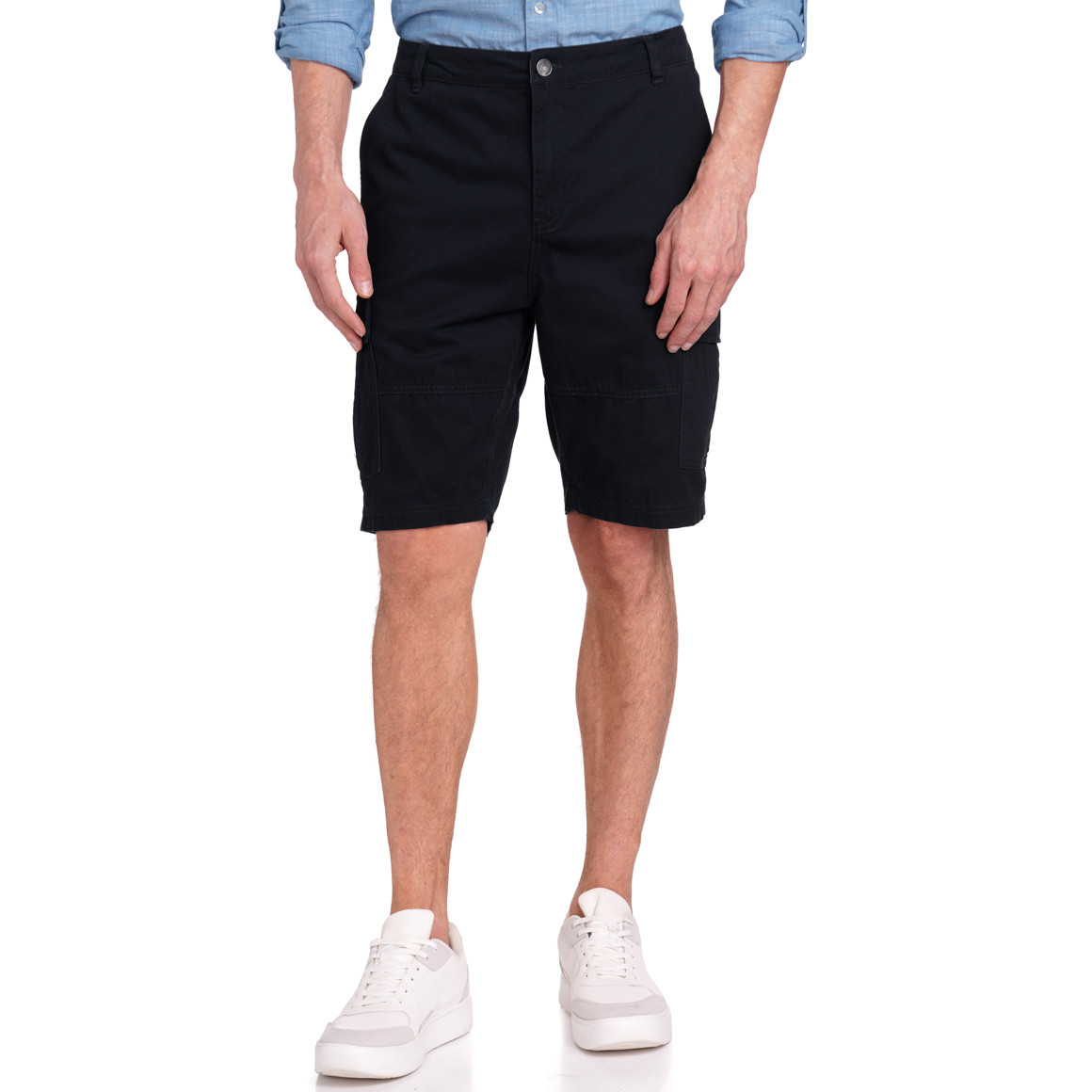 VanVaan Denim Herren Cargoshorts aus Bio-Baumwolle dunkelblau