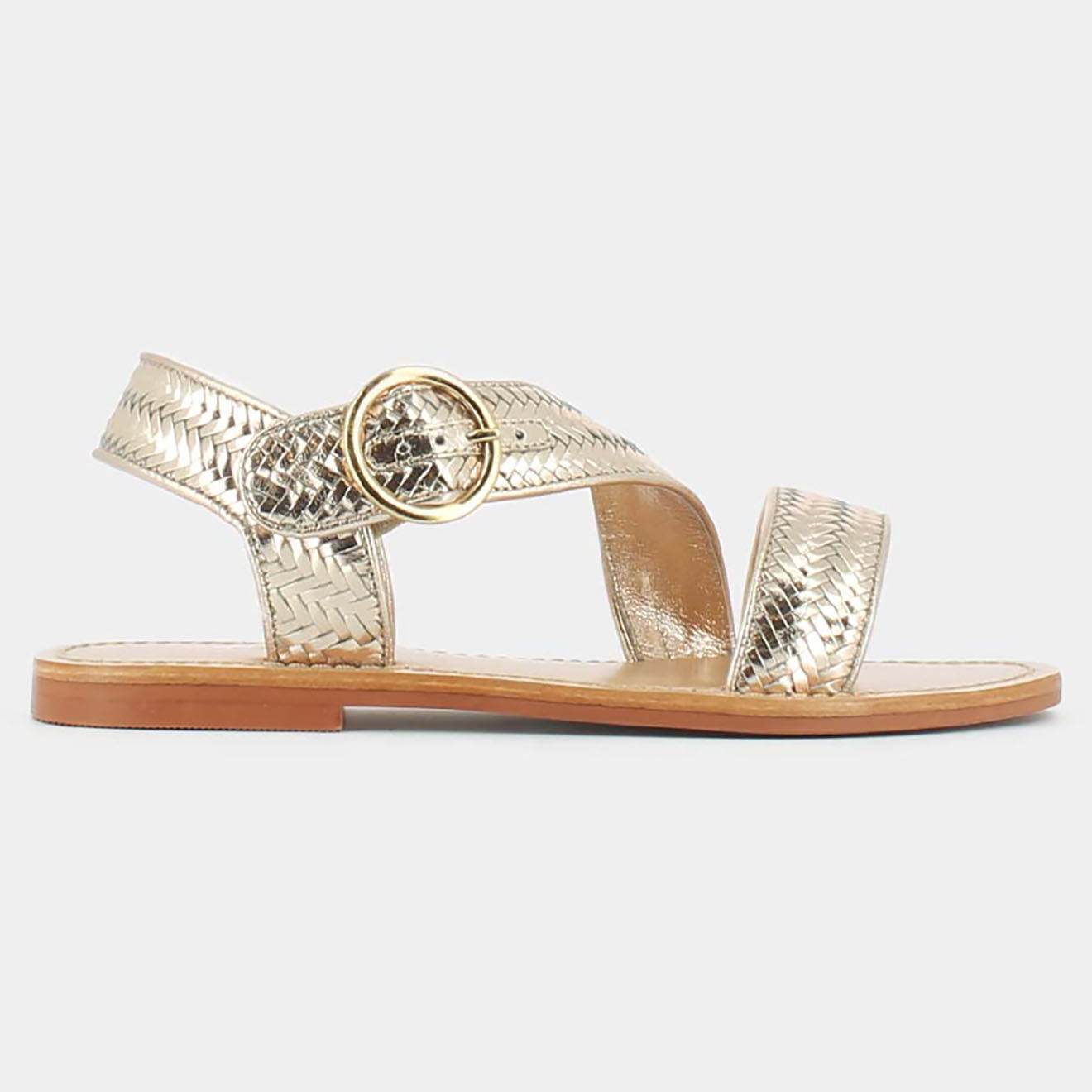 Jonak Sandales en Cuir Wablo platine