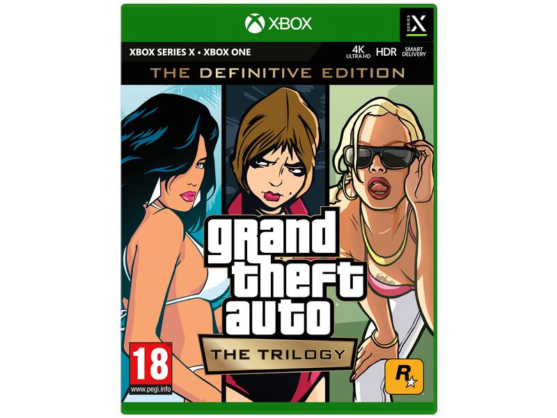Take 2 GTA Trilogy – Definitive Edition Klassisches Third-Person-Shooter-Spiel für die XBOX Series X