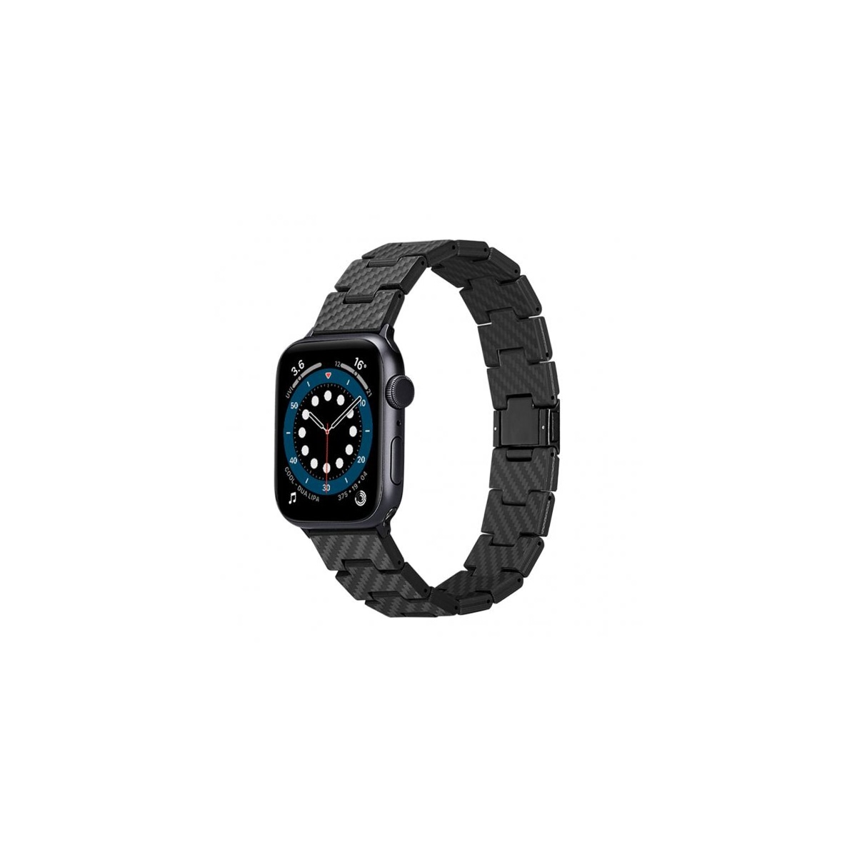 Pitaka Apple Watch 42/44/45mm/Apple Watch Ultra Armbånd Carbon Fiber Watch Band Retro