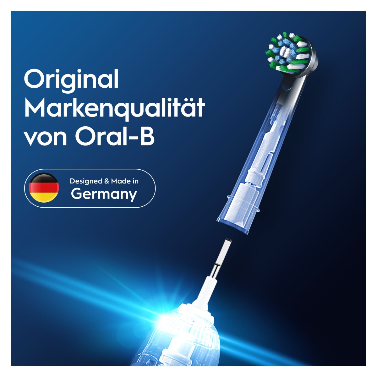 Oral-B EB50BRX-4 Pro CrossAction Schwarz Ersatzbürsten