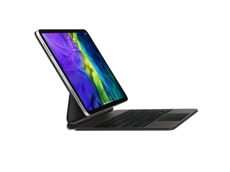 [OUTLET] - Apple Magic Keyboard - Tastatur og folio-kasse - med trackpad - bagbelyst - Apple Smart connector - QWERTY - Internationalt engelsk - for Apple 10.9-inch iPad Air (4th gen, 5th gen), 11-inch iPad Air (M2), 11-inch iPad Pro (1st gen, 2nd g