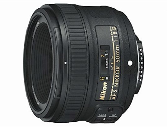 NIKON - Objectif Hybride 50 mm / f 1,8 mf objectifs