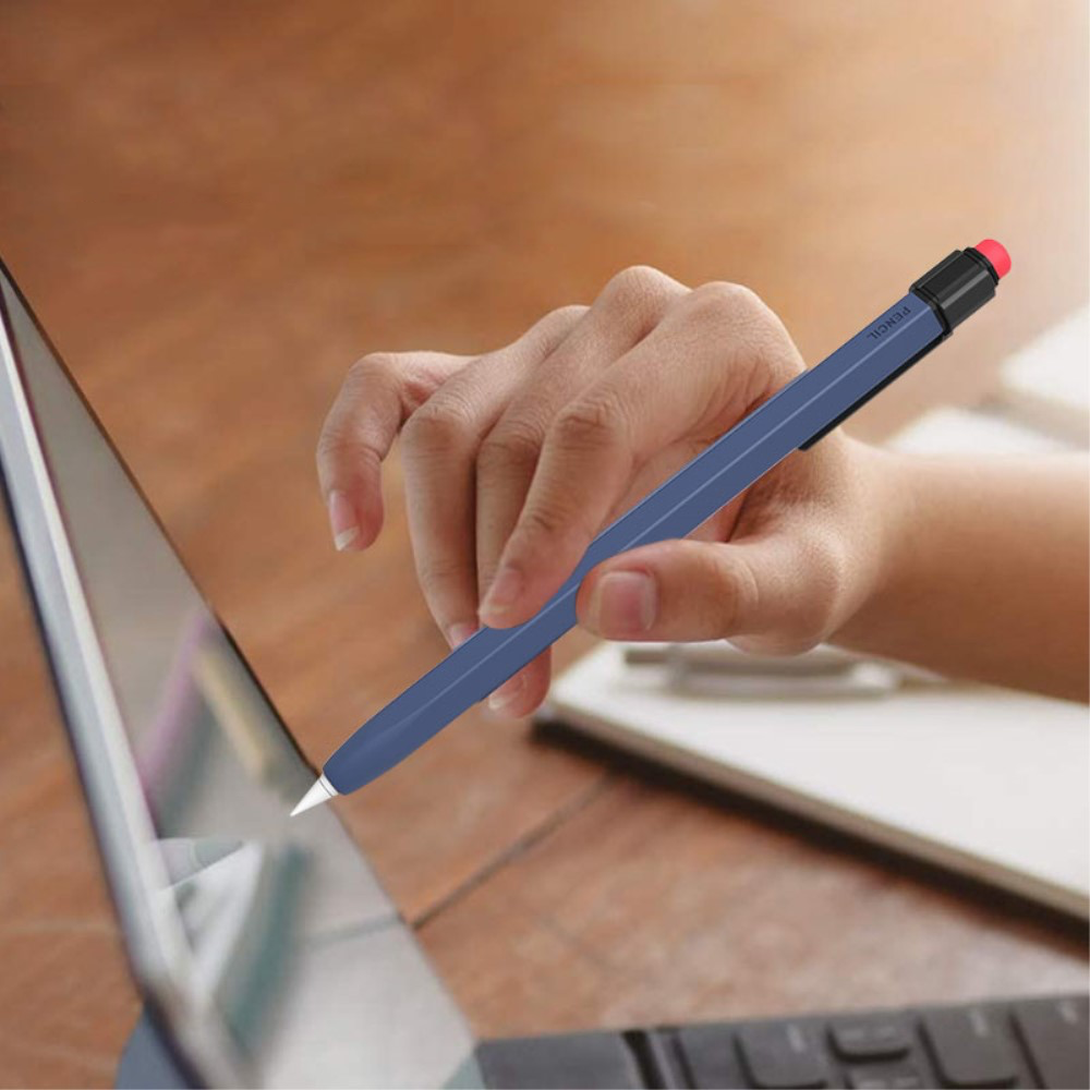 Apple Pencil (1. Generation) Silikon Schutzhülle Bleistift Design - Gelb