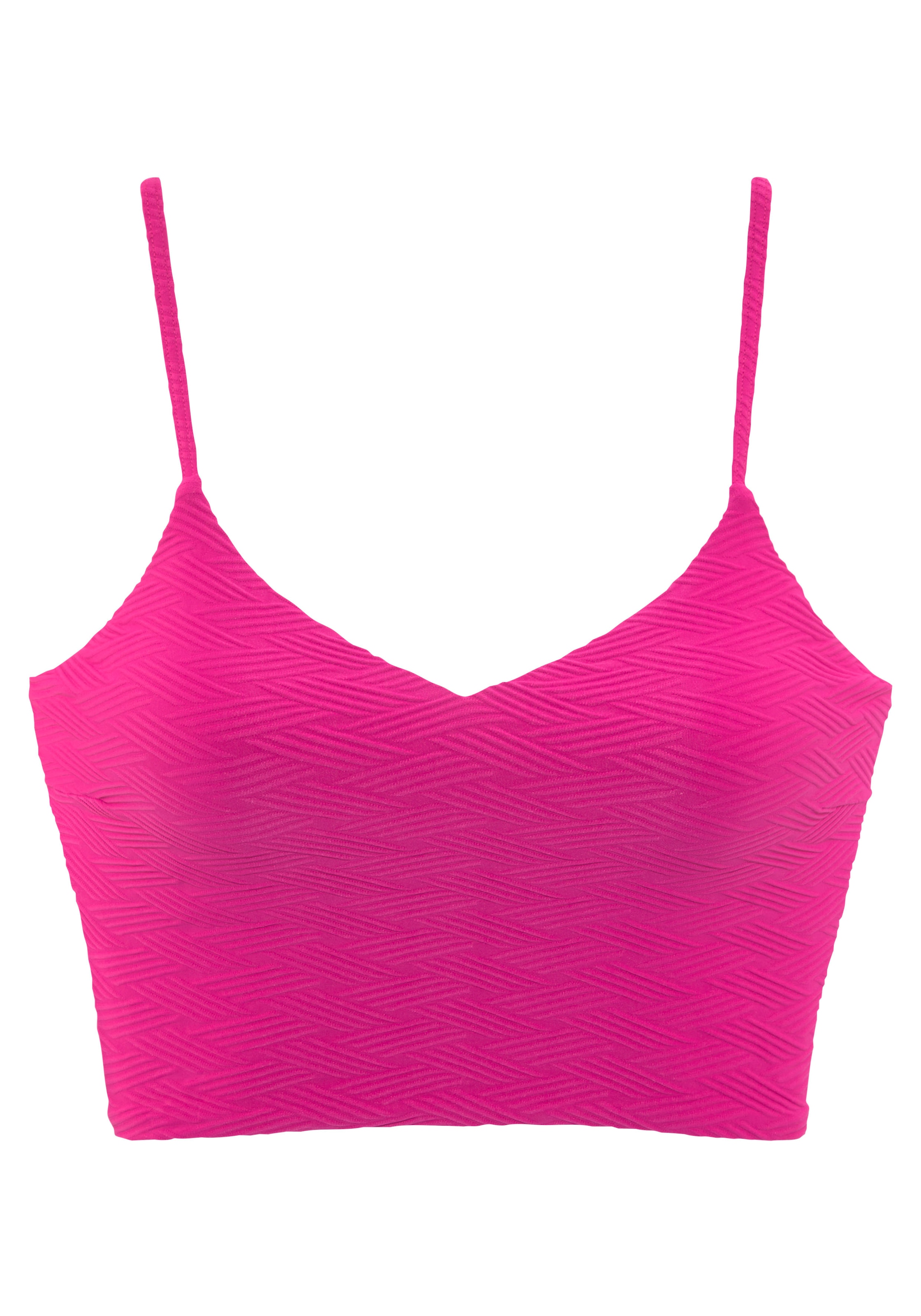 Sunseeker Crop-Bikini-Top »Loretta« mit Strukturmuster