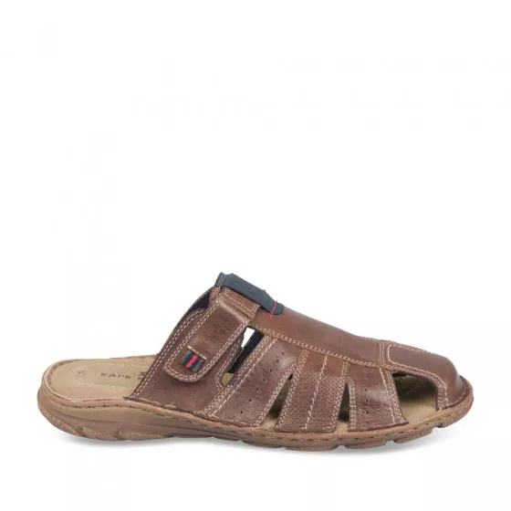 Mules MARRON CAPE BOARD CUIR