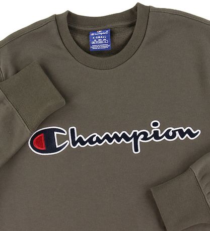 Champion Fashion Sweatshirt - Grün m. Logo