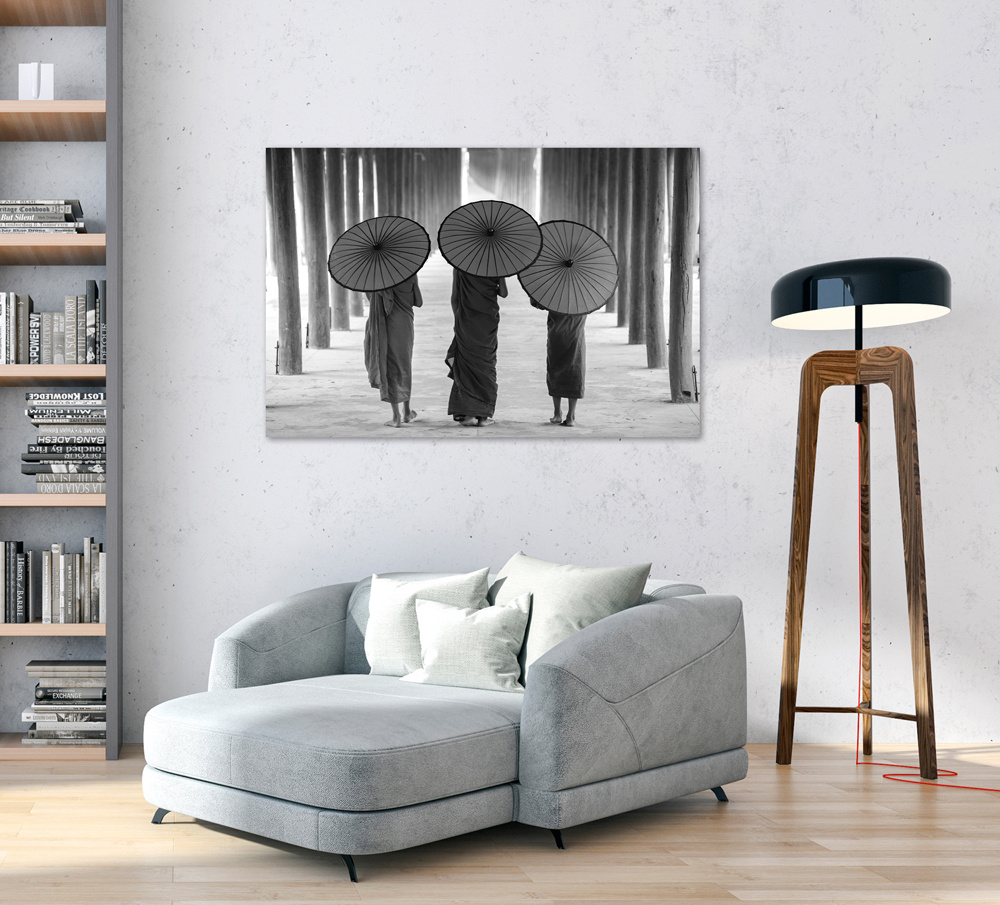 Akustikbild MÖNCHE 80x120cm, 7kg